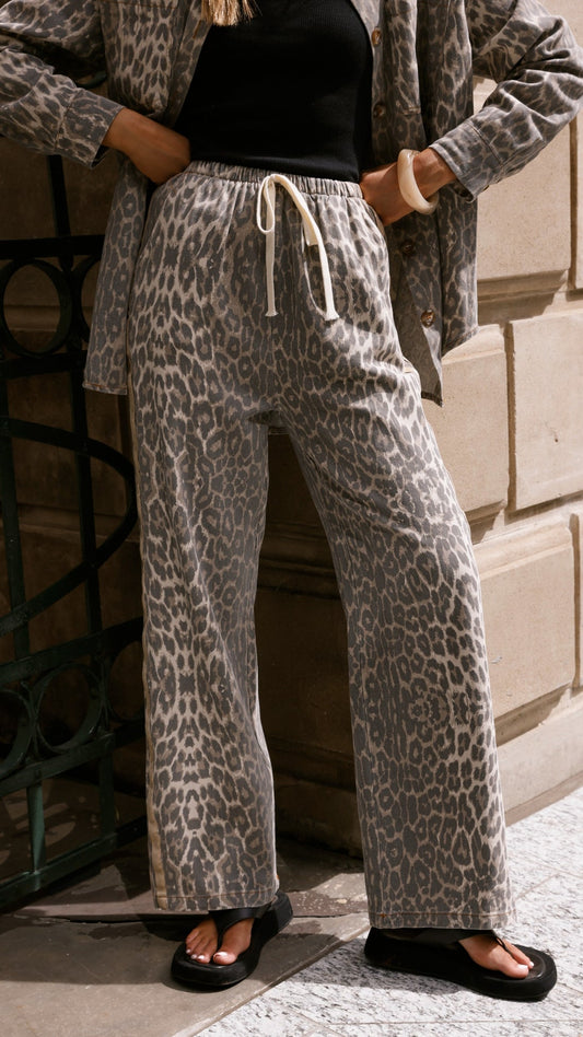 Racer Pant, Leopard